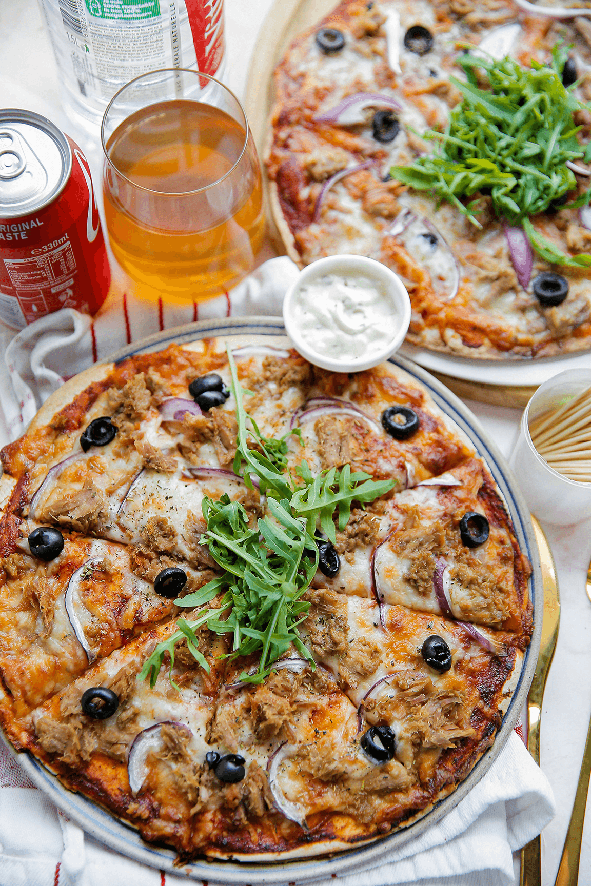 Wrap pizza eindresultaat