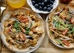 Wrapschotel met kip en ei Kookmutsjes