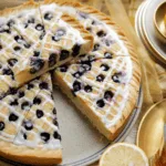 Blueberry frangipane