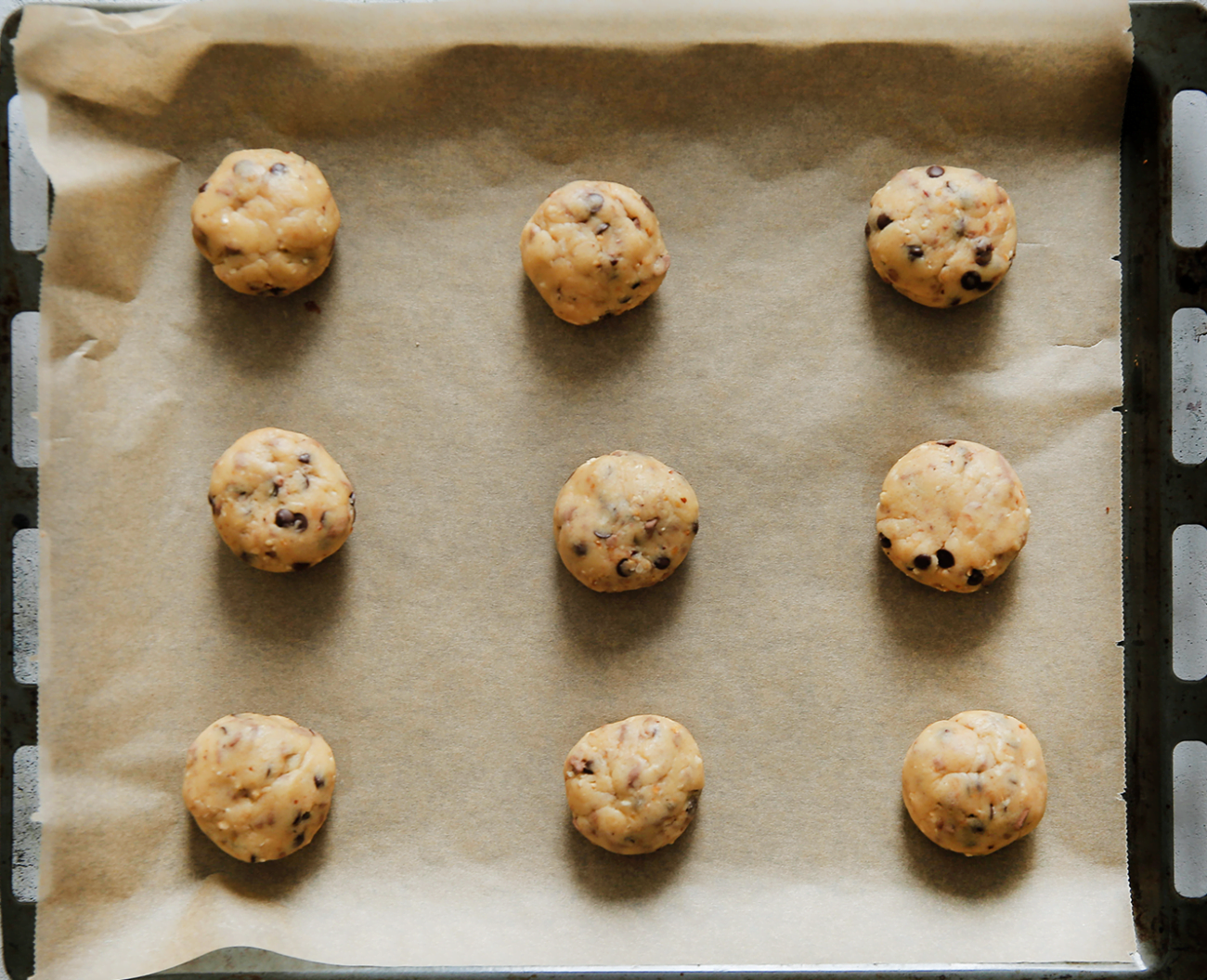 Genealogie Gelijkwaardig Per ongeluk Chocolate chip cookies met nutella | Kookmutsjes