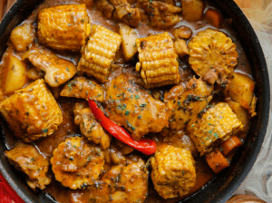 Mais met kip Kookmutsjes