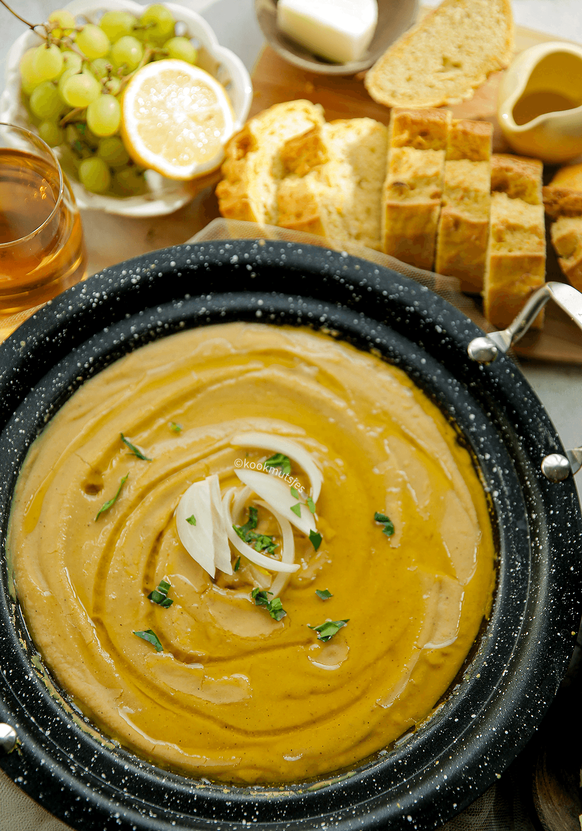 Rode tamarakt-bissara eindresultaat