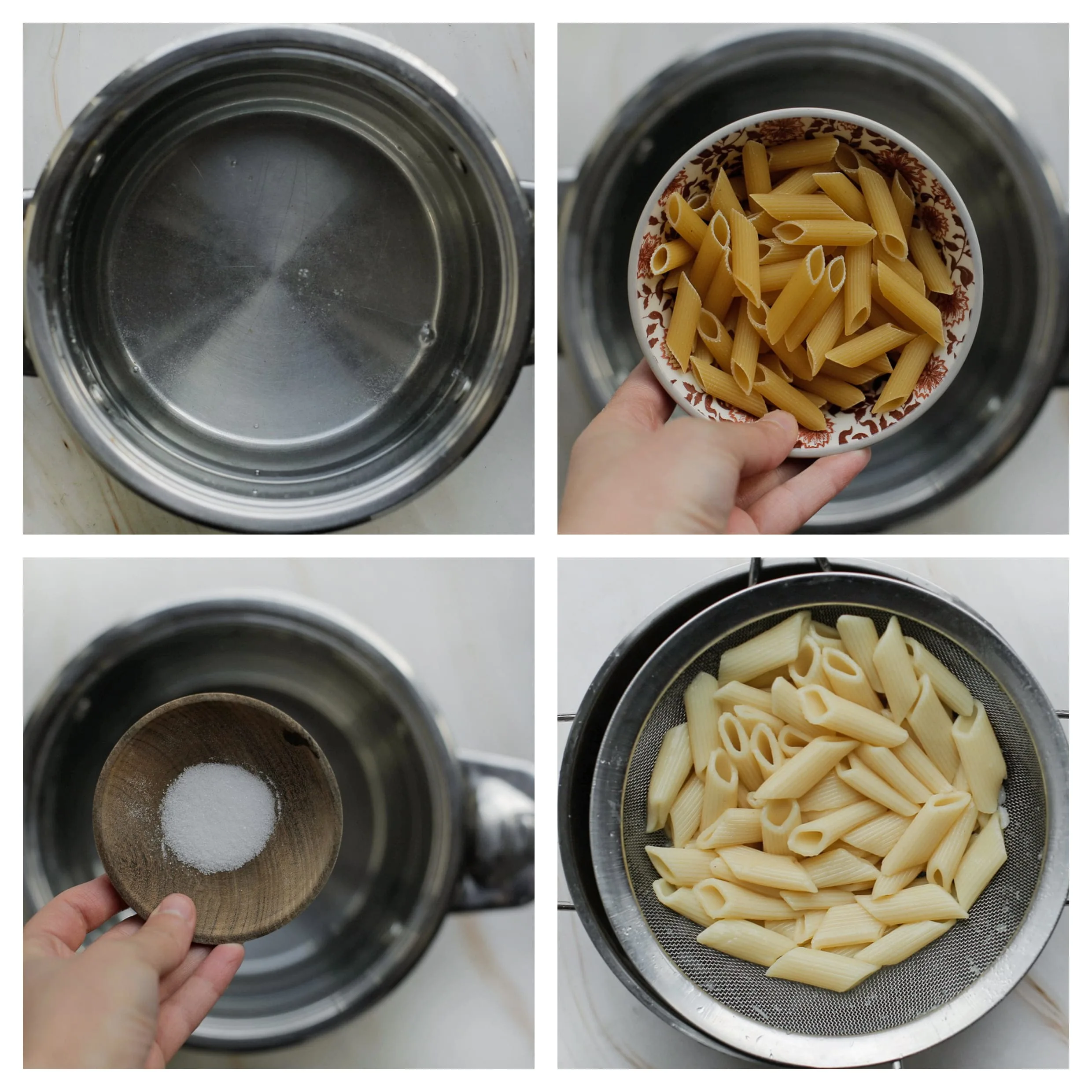 Penne voorkoken kopiëren
