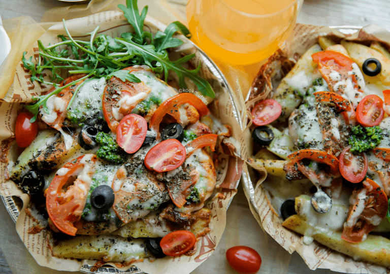 Kip pesto kapsalon