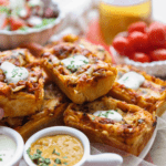 Bladerdeeg hapjes met gehakt Kookmutsjes