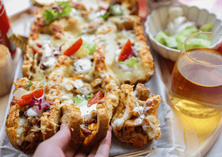 Casinobroodjes met kip uit de oven