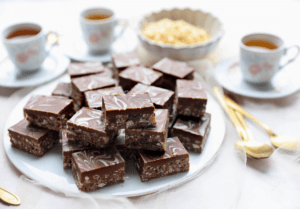 Crispy marmerkoekjes no bake Kookmutsjes