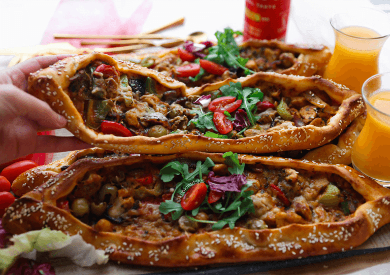 Pide met kip