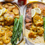 Garnalen met zalm Kookmutsjes