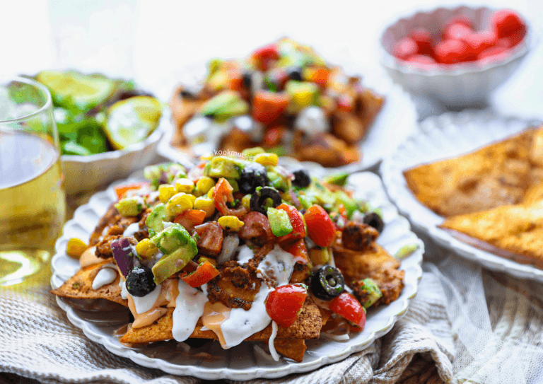 Tortilla chips met kip