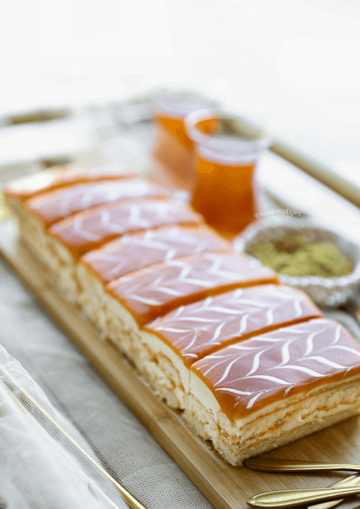 trilece cake no bake eindresultaat Kookmutsjes