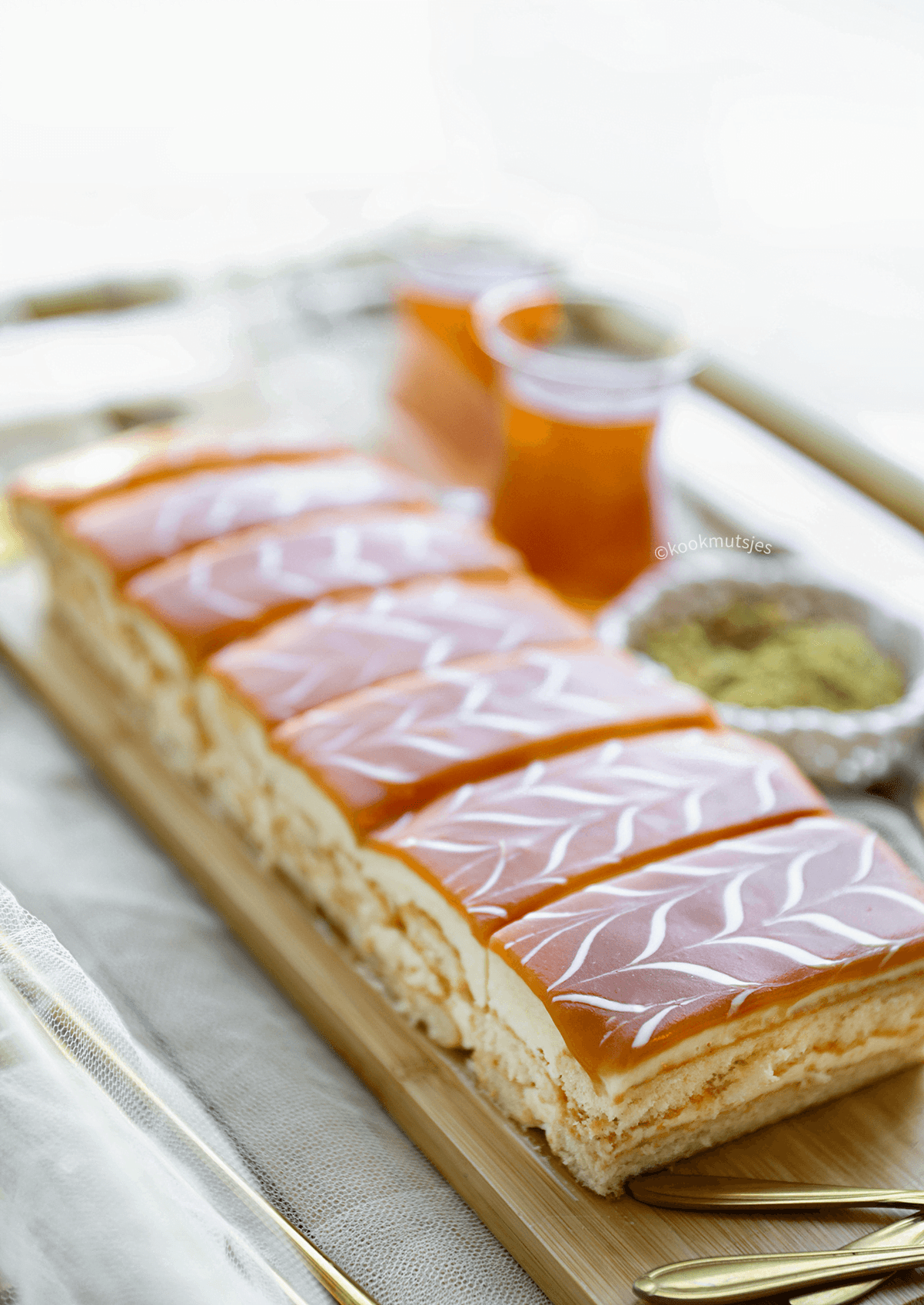 trilece cake no bake eindresultaat Kookmutsjes