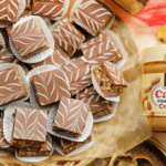 Pinda marmerkoek Kookmutsjes