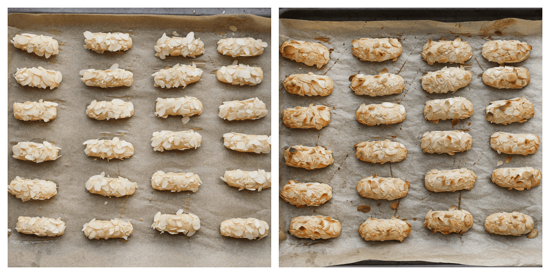 Amandelkoekjes bakken in de oven