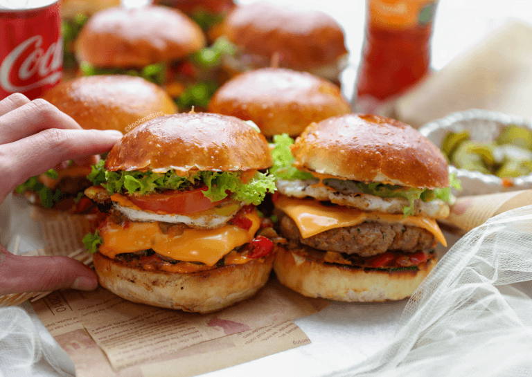 Charmilla burgers met gehakt