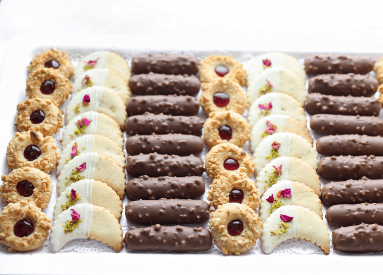 Drie koekjes uit een deeg