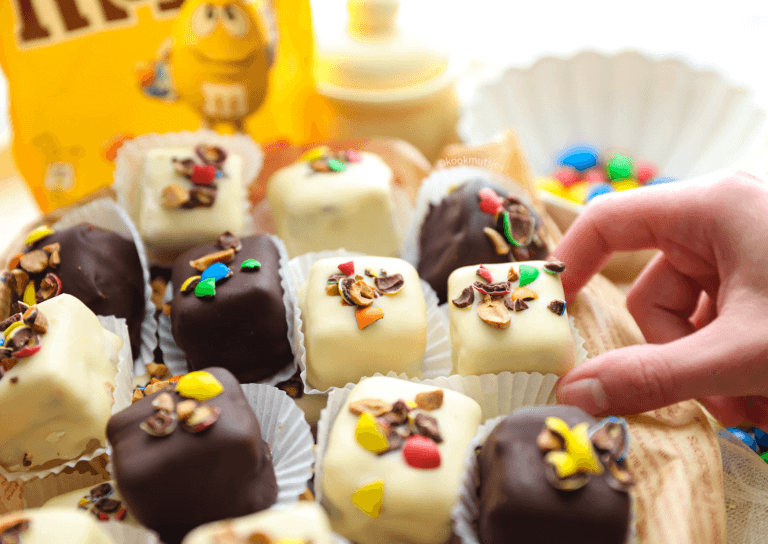 Mini M&M ijs (chills)