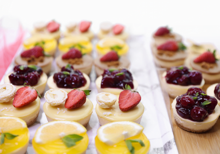 Mini cheesecakes (basisrecept)