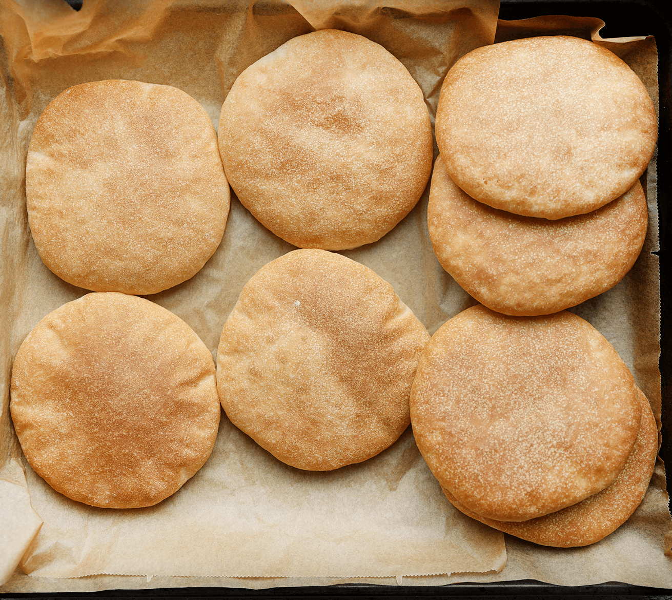 Broodjes bakken in de oven