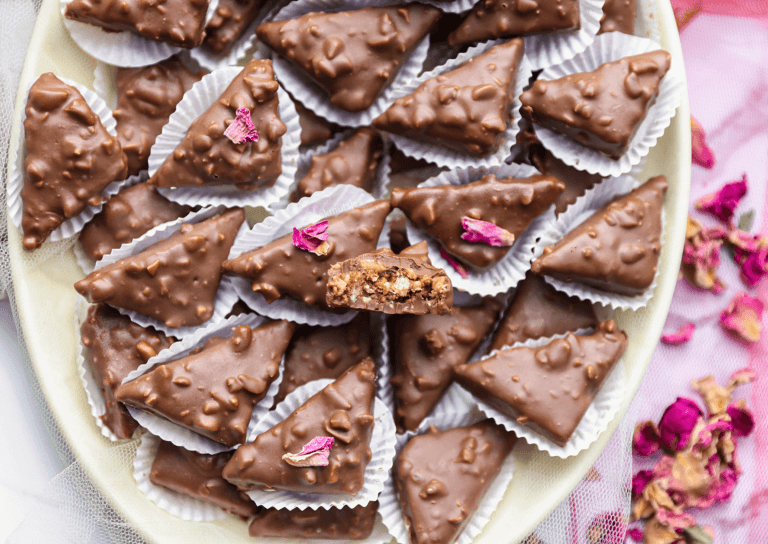 Snickerskoekjes (no bake)