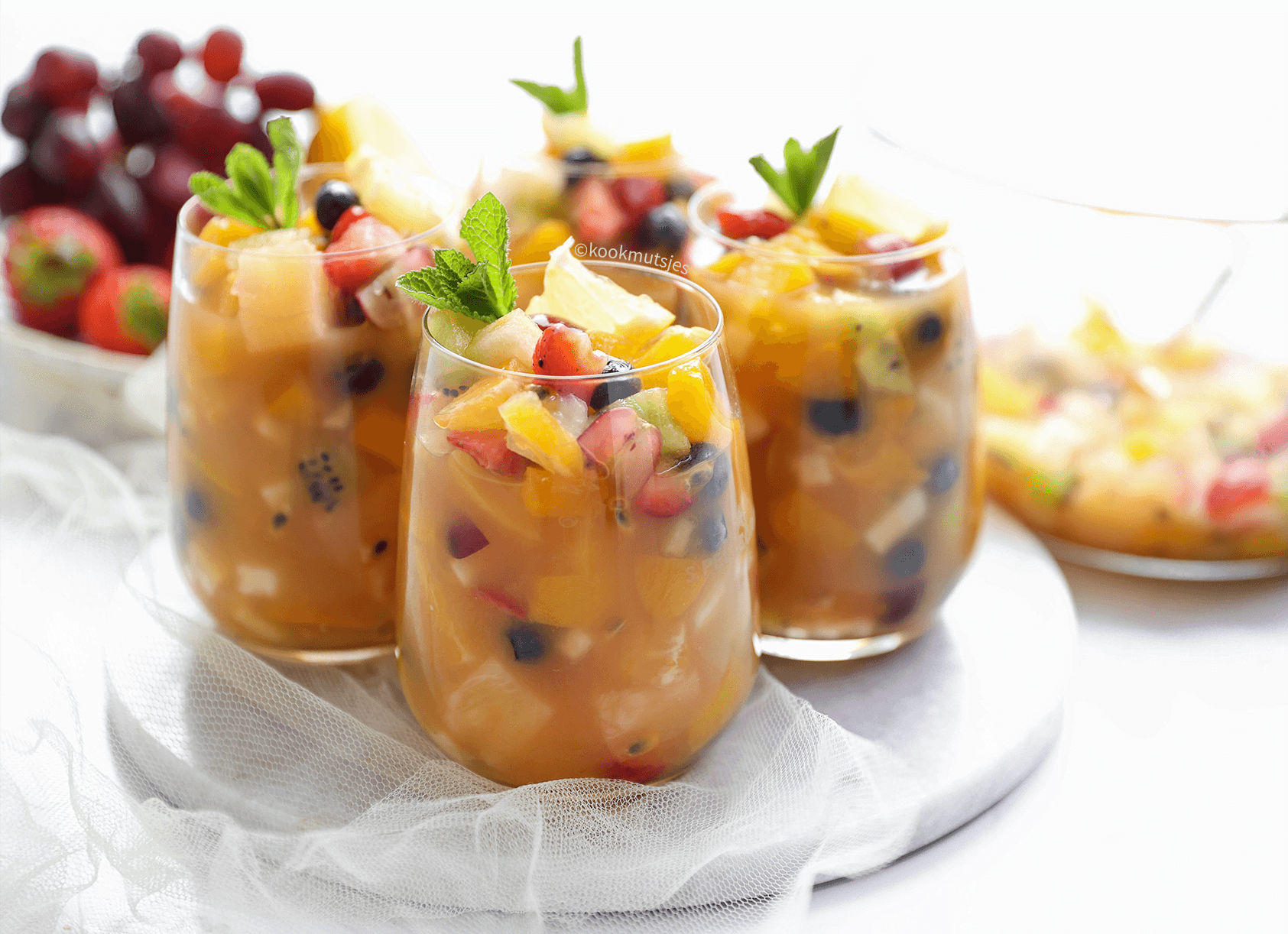 Tropical fruit punch