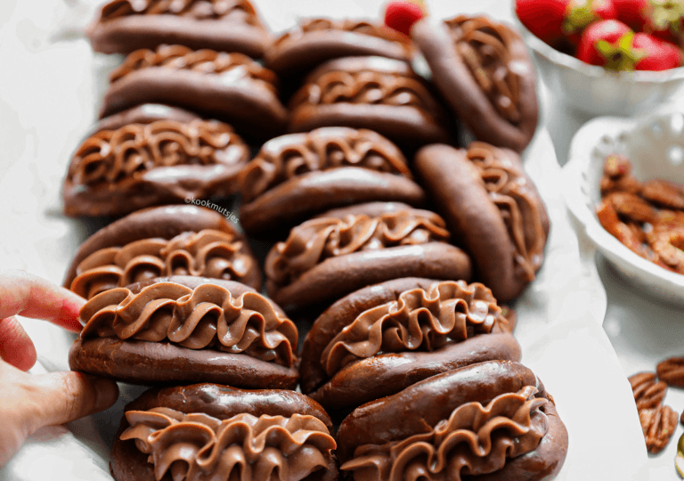 Chocolade pecanbroodjes