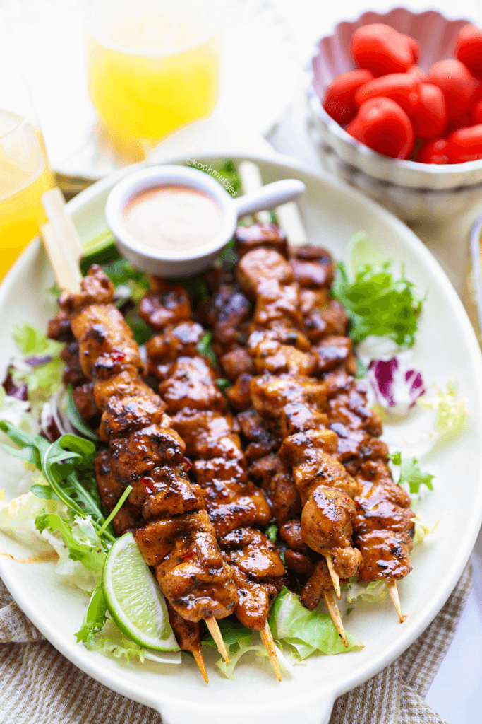 Kip honingspiesjes eindresultaat Kookmutsjes