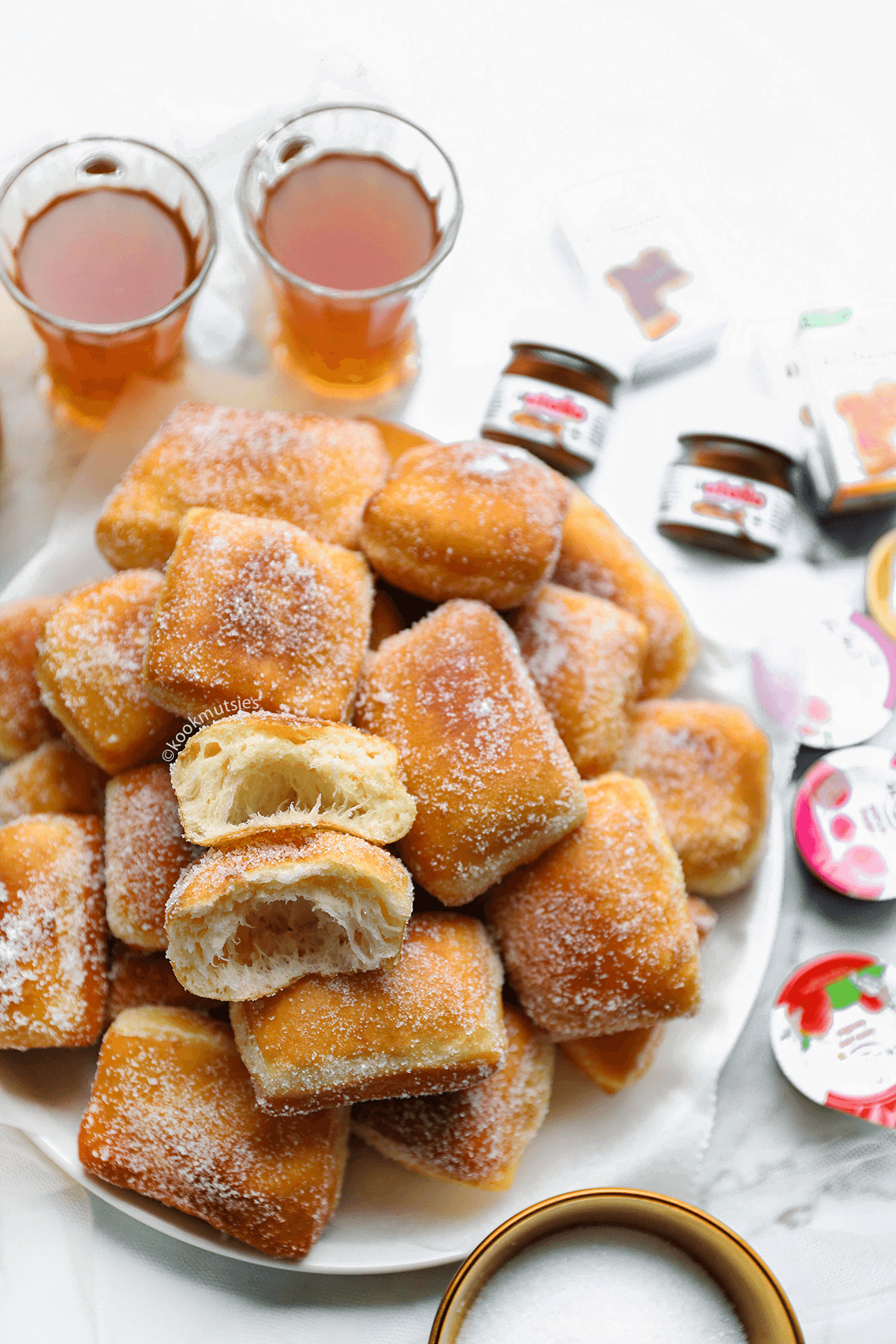 Donuts eindresultaat Kookmutsjes