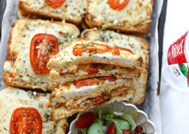 Broodjes met kip uit de oven
