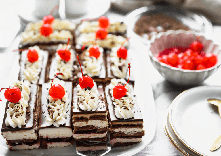 Chocolade kersendessert (no bake)