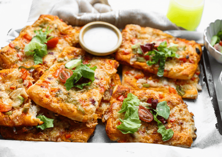 Soft Vegetable Pizzas