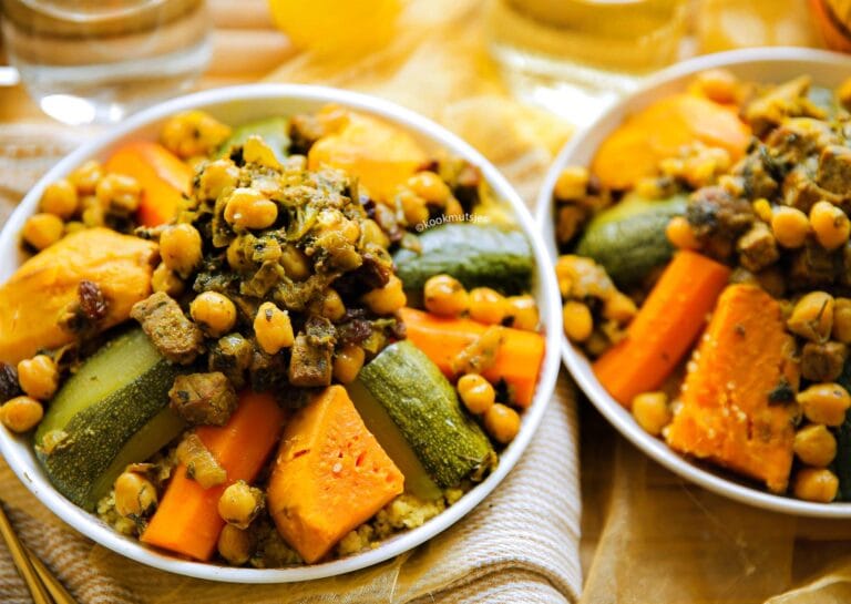 Snelle Couscous met Groenten en Vlees