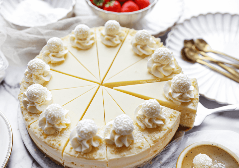 Coconut Cheesecake with White Chocolate