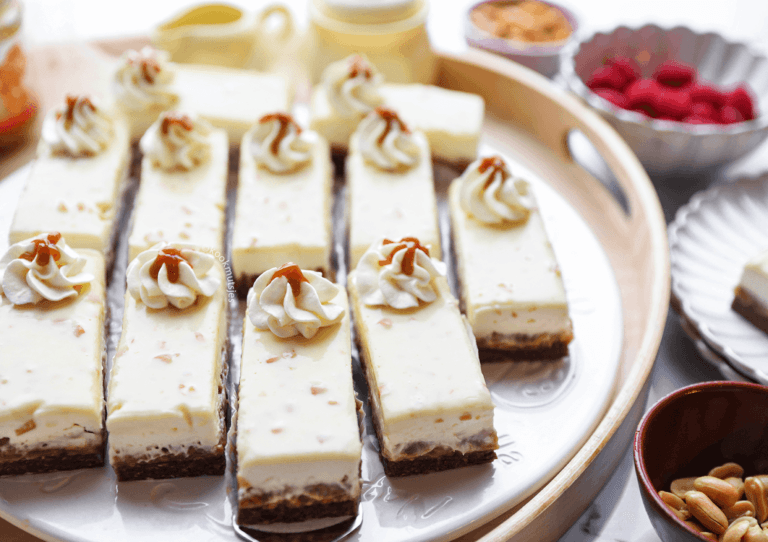No-Bake Peanut Caramel Dessert with Chocolate