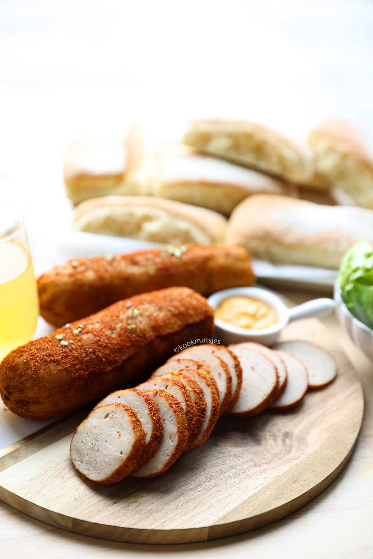 Kip grillworst eindresultaat Kookmutsjes copyright