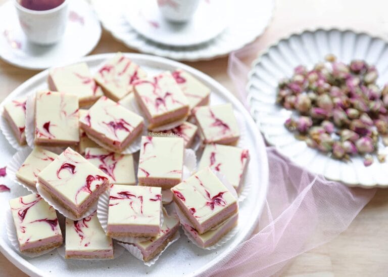 No Bake Frambozenkoekjes