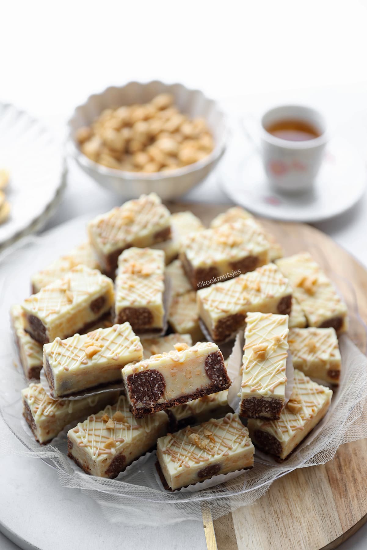 No bake chocoladekoekjes eindresultaat Kookmutsjes