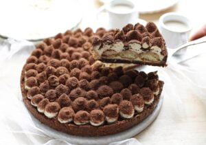 Chocolade Tiramisu Taart Kookmutsjes