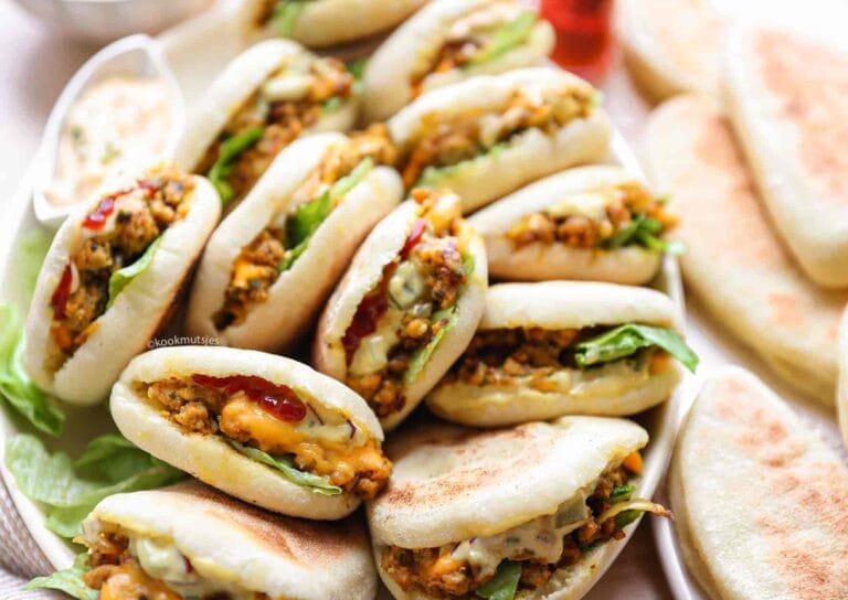 Plof-Panbroodjes met Gehakt