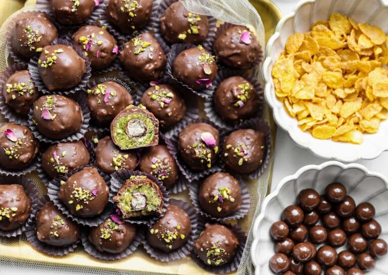 Crunchy Pistache Truffels