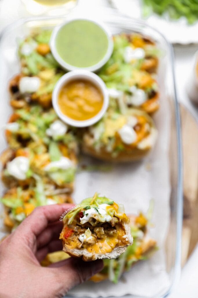 Simpele Gehaktbroodjes eindresultaat van Kookmutsjes