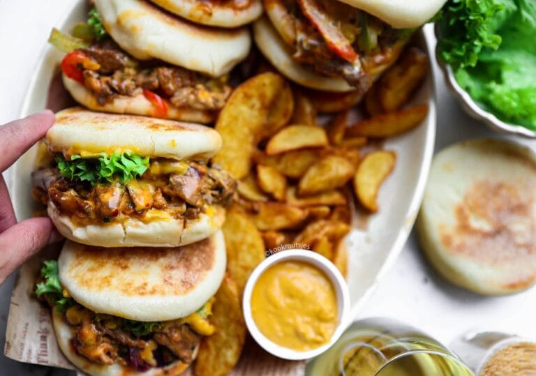 Luchtige Panbroodjes met Biefstuk