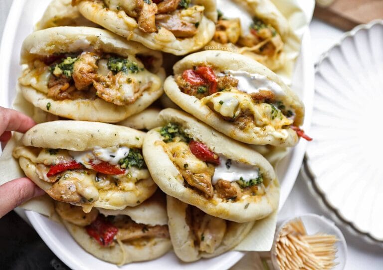 Kip Pesto Panbroodjes