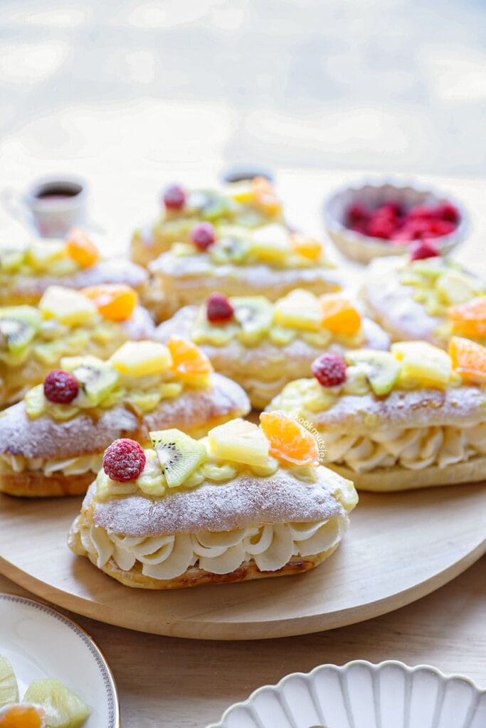 Vanillebroodjes met Room eindresultaat Kookmutsjes