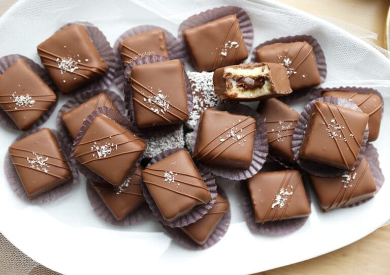 Zelfgemaakte Chocolade-Kokosblokjes