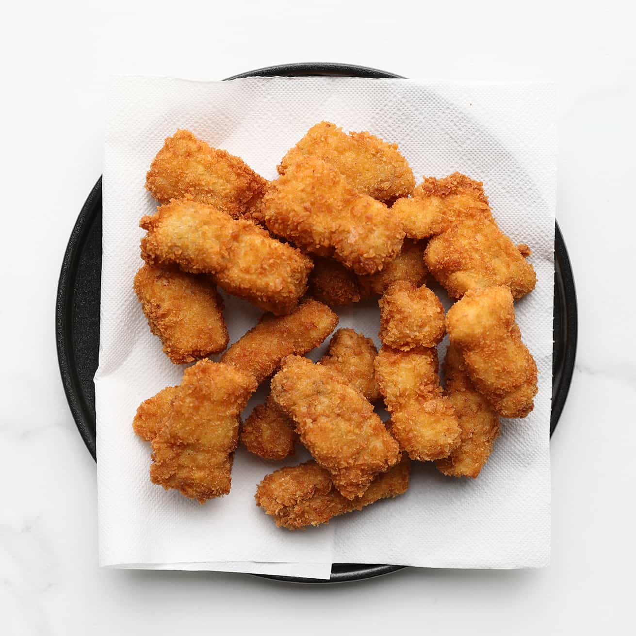 Kabeljauwstukjes krokant bakken