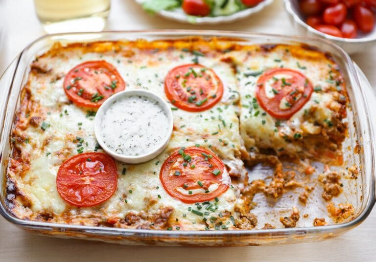 Potato Casserole With Ground Beef