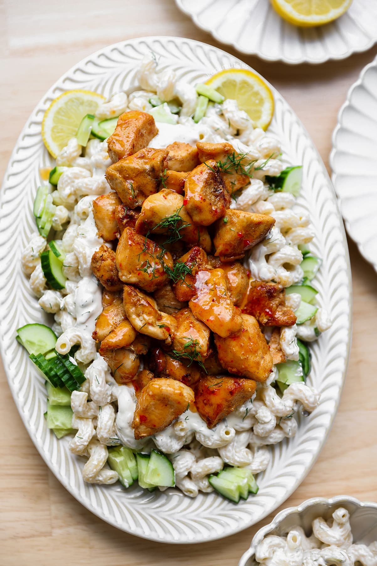 Frisse Pastasalade met Kip eindresultaat Kookmutsjes