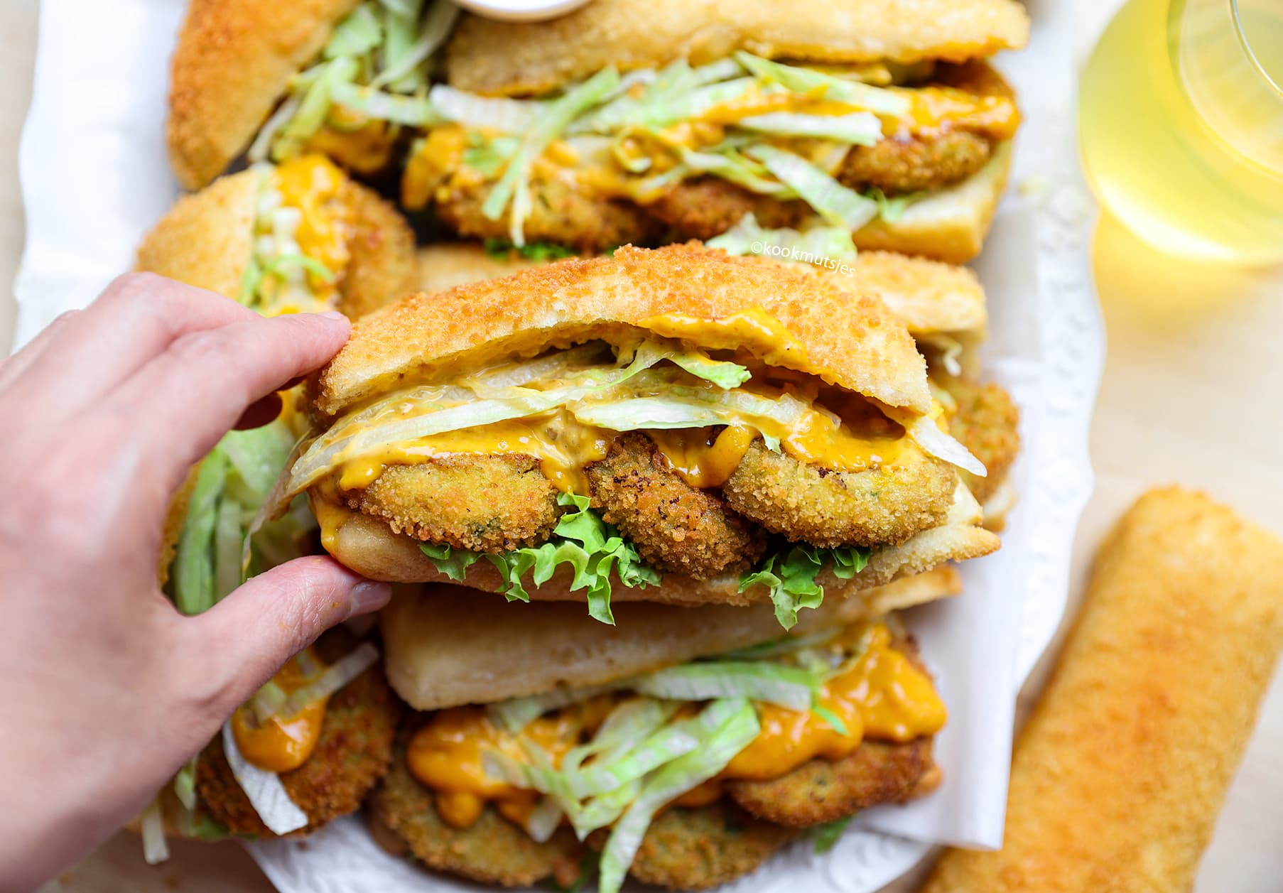 Crispy Broodjes met Makouda Kookmutsjes