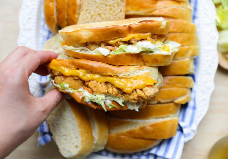 Sandwichbrood met Krokante Kip